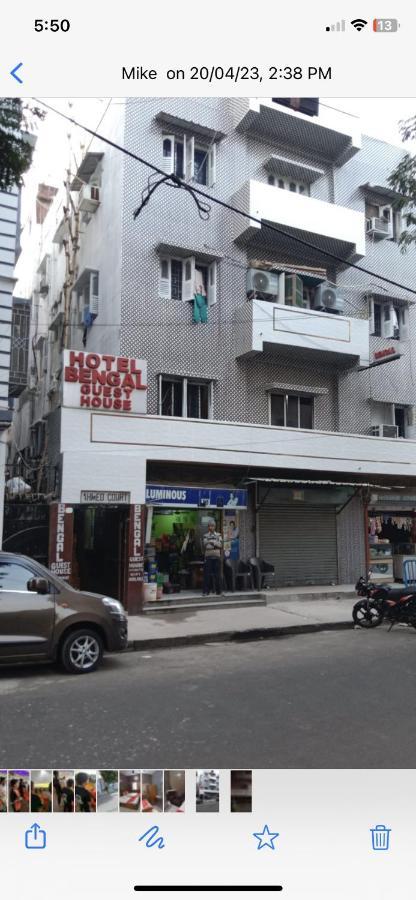 Hotel Bengal -100M From Park Circus 7 Point Calcuta Exterior foto